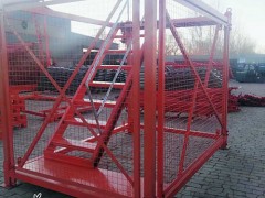 安全梯笼求购「合新建筑」施工爬梯/香蕉式爬梯厂家@福建福州