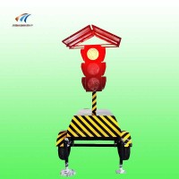 黑龙江牵引式交通信号灯，路口移动红绿灯厂家