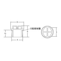 外螺纹塞_鸿仁_十字槽螺纹塞 十字塑料螺纹堵头