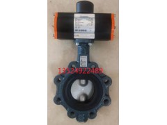 原装正品直销德国依博罗(EBRO)衬氟蝶阀 T211-A图1