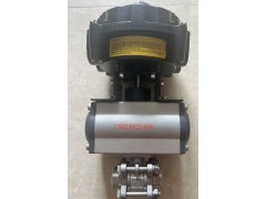 依博罗气动丝扣球阀 气动丝扣球阀图1