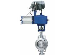 原装进口德国依博罗气动硬密封蝶阀图1