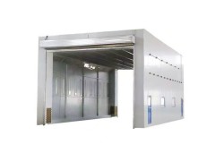 量身打造整体移动喷漆房废气达标排放图2