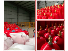 七氟丙烷灭火器双柜式气体灭火装置GQQ90灭火药剂机房商用图3