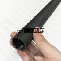 碳纤维圆管（带孔款）高强度 易安装 工业结构件减重优选