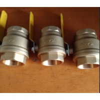 进口10STLB黄铜丝扣缩径球阀 日本北泽KITZ铜球阀