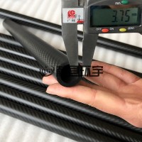 高强度碳纤维圆管 耐高温耐腐蚀 工业机械用