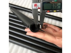 碳纤维圆管空心管 3K 平纹斜纹 航模车架机械支撑杆图3