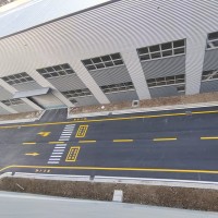 苏州斜塘工厂消防画黄线、苏州消防车道划线、苏州厂区通道标线