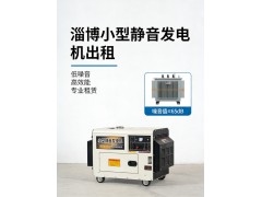 淄博发电机租赁 活动220V发电机出租 淄博机械设备租赁 户外活动供电图5