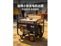 淄博发电机租赁 活动220V发电机出租 淄博机械设备租赁 户外活动供电图4